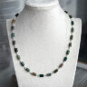 Колье с агатами