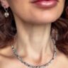 Серьги с сердечками