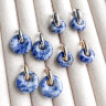 Серьги c  содалитом