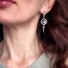 Серьги "Планеты"