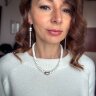 Серьги с цепочками