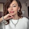 Колье из агата с подвеской